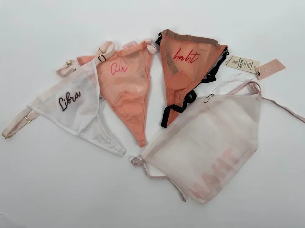 We Are HAH Zodiac Thong 3-Pack Libra or Gemini OS NWT